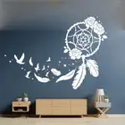 Large Dream Catcher Rose Bird Wall Decal Baby Nursery Scanvinia Dreamcatcher
