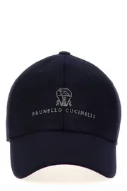 BRUNELLO CUCINELLI Logo Embroidery Cap