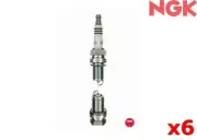 NGK Spark Plug FOR Saab 900 90-93 2.1 16 BCP5EVX x6