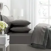 Renee Taylor Premium 1000 Thread count Egyptian Cotton sheet sets Pewter