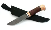 Knife Elk steel HV-5 handle wenge-birch