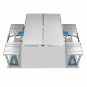Aluminium Folding Camping Table with chairs