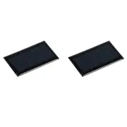 Mini Solar Panel Cell 5V 45mA 0.225W 53mm x 30mm for DIY Project Pack of 2