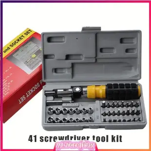 Screwdriver Set, 41-in-1 Home Repair Kit, Demolition Furnitu