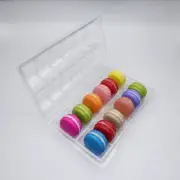 Clear Macaron Blister Tray Package for 12 Macarons - 10 Trays per pack