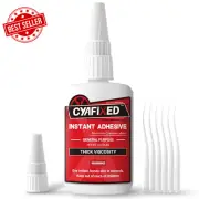 Super Glue Liquid Thick CA Adhesive Clear for Shoe Plastic Wood Ceramic Repair