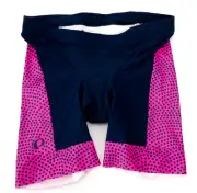 Pearl Izumi Elite Graphic Tri Shorts Chamois 8" Womens XL Pink Triathlon Bike