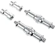 COHEALI 2Sets Screw Adapter for Camera Light Stand Durable Spigot Converter Lightweight Portable for Sports Cameras and Flashlights