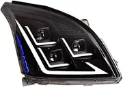Car Styling Head Lamp Compatible For Toyota Prado Headlights 2003-2009 LED Headlight Projector Lens DRL Auto Accessories