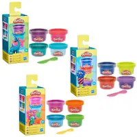 在飛比找蝦皮商城優惠-【孩之寶】 培樂多Play-Doh 迷你繽紛派對4罐黏土組 