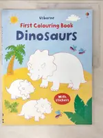 【書寶二手書T1／少年童書_EXJ】DINOSAURS (FIRST COLOURING BOOK)_SAM TAPLIN