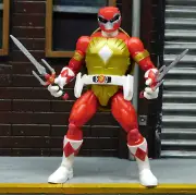 POWER RANGERS X TEENAGE MUTANT NINJA TURTLES MORPHED RAPHAEL LOOSE NEW.