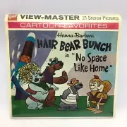 View Master 3 Reel Set Hair Bear Bunch in No Space Like Home B552 New Old Stock