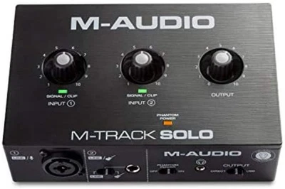 M-AUDIO USB Audio Interface Music Production Software Mac Win Play Live Delivery