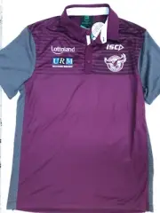 NRL Manly Media Polo - Mens Small
