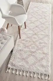 Bisque Pink Runner Rug