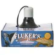 Fluker's Repta-Clamp Lamp 8.5-Inch Ceramic with Dimmable Switch , 150 watts