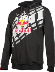 Kini Red Bull 1.0 ST, zip hoodie , color: Black/Grey , size: M