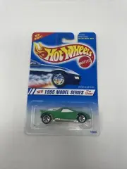 Hot Wheels 1995 Model Series 1 Green Speed Blaster Car 13906 343 5Sp New