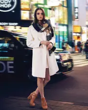 [Belle & Bloom] Palm City Wool Blend Coat - Cream