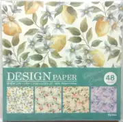KYOWA Refresh Breeze Fruits 4 Design Origami Paper Made in Japan Strawberry