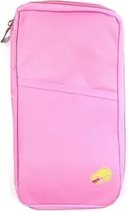 Wrapables® Passport and Travel Documents Holder, Pink