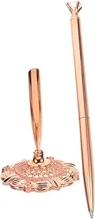 BCOATH Desk Pen for Business Men Hotel Sparkly Ballpoint Pen Counter Business Pen Smooth Writing