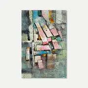Vivacious & Free Series - Original Oil Paint On Canvas - Style F