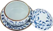 NAMOARLY Ceramic Soup Bowl Lid Japanese Style Stewing Pot Kitchenware for Hot Soup