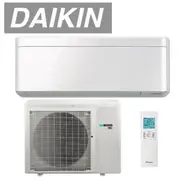 DAIKIN Zena (White Hairline) 5.0kW Reverse Cycle Inverter Split System FTXJ50T-W Built-In Wifi