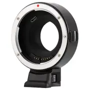 Black EF-FX1 Auto Focus Lens Adapter Ring Accessories for Canon EF EF-S Lenses