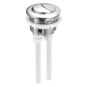 Toilet Tank Button Dual Push Flushing Toilet Button for 38mm(1.5") Hole