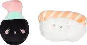 Pet Interactive Plush, Chew, and Catnip Sushi & Soy Sauce Cat Toys, Set of 2, Ow