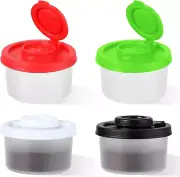 Mini Moisture-Resistant Salt and Pepper Shakers Set for Outdoor Use