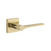 Iver Como Door Lever Handle on Square Rose Passage