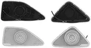 64 Color Car Inner Door Midrange Speaker Covers Ambient Light Replacement Compatible with Mercedes-Benz S-Class W223 2021 Up