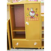 在飛比找蝦皮購物優惠-【震撼精品百貨】Hello Kitty 凱蒂貓~家具-衣櫃【