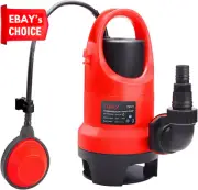 400W Submersible Dirty Water Pump Sump Swim Pool Pond Home Clean