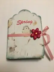 Small Spring Handmade Photo Album Instax Mini, Square or Journal