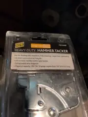 New FastenPro Heavy Duty Hammer Tacker ~ Staples From 1/4" - 9/16"~ Item #62608