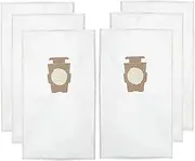 6 Pack 204814 Micron Magic HEPA Filter Plus Bags Compatible with Kirby Vacuums 205811 204811, Models G4, G5, G6, Ultimate G Series, Diamond Edition, Sentria, Sentria II, Avalir, Avalir II