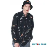 BLUE WAY 日本藍-金魚印花長袖襯衫