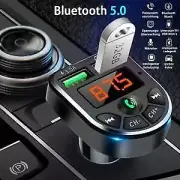 12V 24V Car USB Charger Bluetooth FM Transmitter Auto MP3 Player Hands-free Call