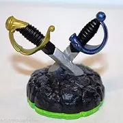 Skylanders Spyros Adventure LOOSE Mini Figure Ghost Swords Includes Card Online Code