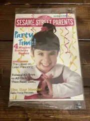 Vintage March 1997 Sesame Street Parents Big Bird Cookie Monster