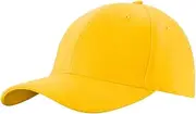 [4sold] Men Women 100% Baseball Cap Polo Style Classic Sports Casual Plain Sun Hat Hats Brass