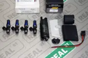 Injector Dynamics ID1050x AEM 340 Fuel Pump D16 B16 B18 H22 Civic EK Honda 11mm