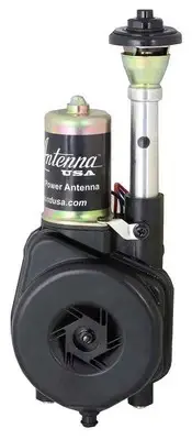 RetroSound Fully Automatic Mini Power Antenna Assembly - Black