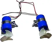 LICHIFIT RC Jet Boat Underwater Motor Thruster 7.4V 16800RPM CW CCW 3-Blades Propeller for DIY Micro ROV Robot RC Bait Boat Submarine Accessories