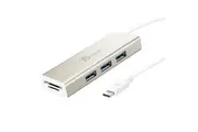J5 Create USB-C 3-Port Hub With MicroSD/SD Card Reader [JCH347]